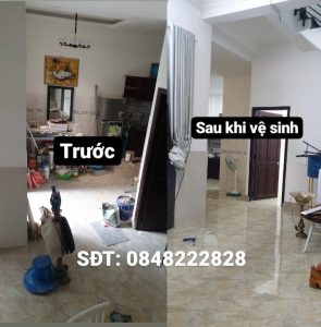 Vệ sinh nhà cũ