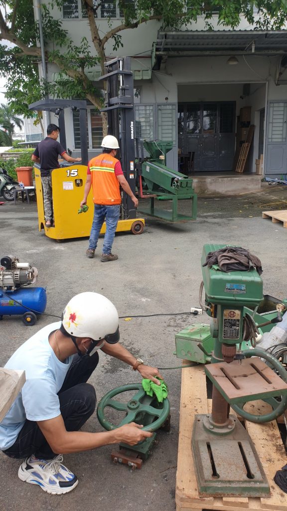 Qúa trình làm vệ sinh