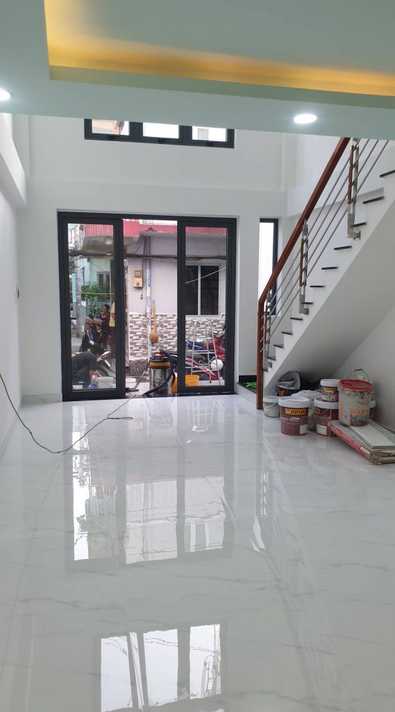 nhà sau khi vệ sinh