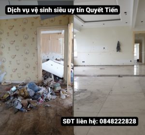 Quy trình làm việc vệ sinh