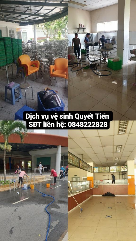 vệ sinh căn tin