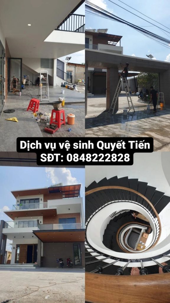 Dịch vụ vệ sinh uy tín hiện nay
