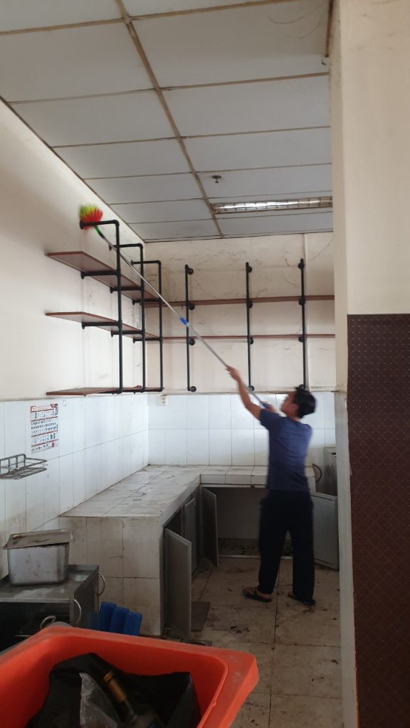 Các quy trình thực hiện vệ sinh căn tin