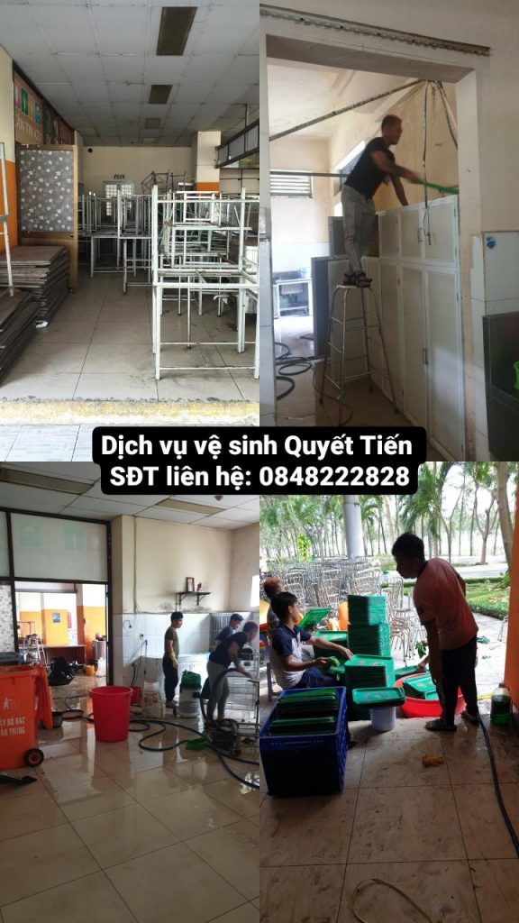 vệ sinh căn tin giá rẻ hiện nay