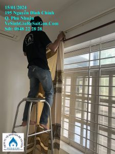 Giặt rèm giá rẻ
