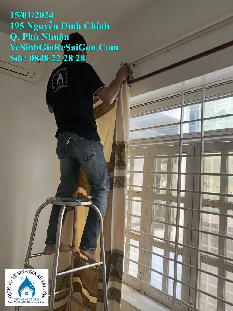 Giặt rèm giá rẻ
